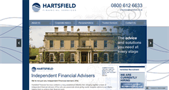 Desktop Screenshot of hartsfield.co.uk